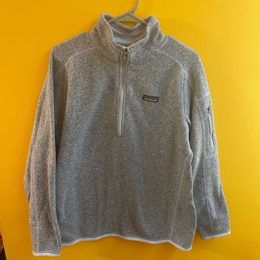 Patagonia, Women’s quarter zip, light purple